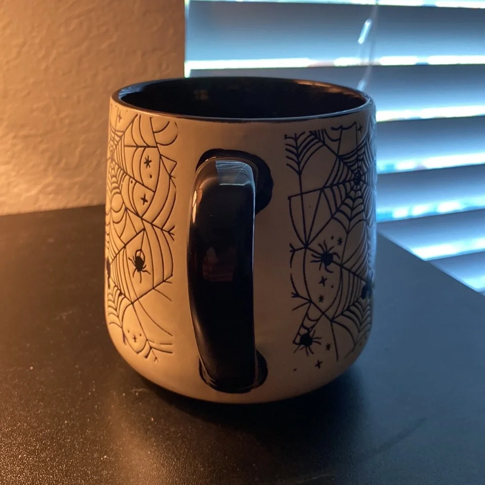 Disney Mickey Spider Web Halloween Mug - Picture 2 of 4